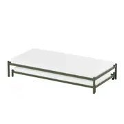 CAMA DE SOLTEIRO 88 C/CAMA INF 78 FLAT - MUSGO/MUSGO - Foto 13