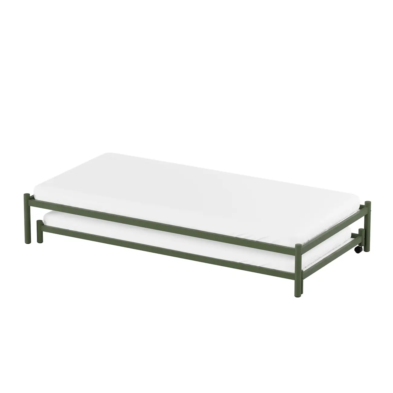 CAMA DE SOLTEIRO 88 C/CAMA INF 78 FLAT - MUSGO/MUSGO - Foto 13