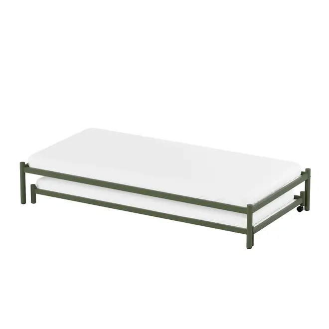 CAMA DE SOLTEIRO 88 C/CAMA INF 78 FLAT - MUSGO/MUSGO - Foto 13
