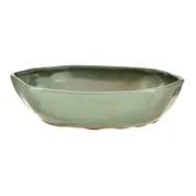 TIGELA OVAL 22 CM X 16 CM FOLHA - VERDE - Foto 2