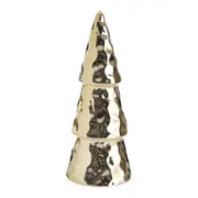 ÁRVORE DECORATIVA 22 CM NATAL ASTRAL - DOURADO - Foto 1