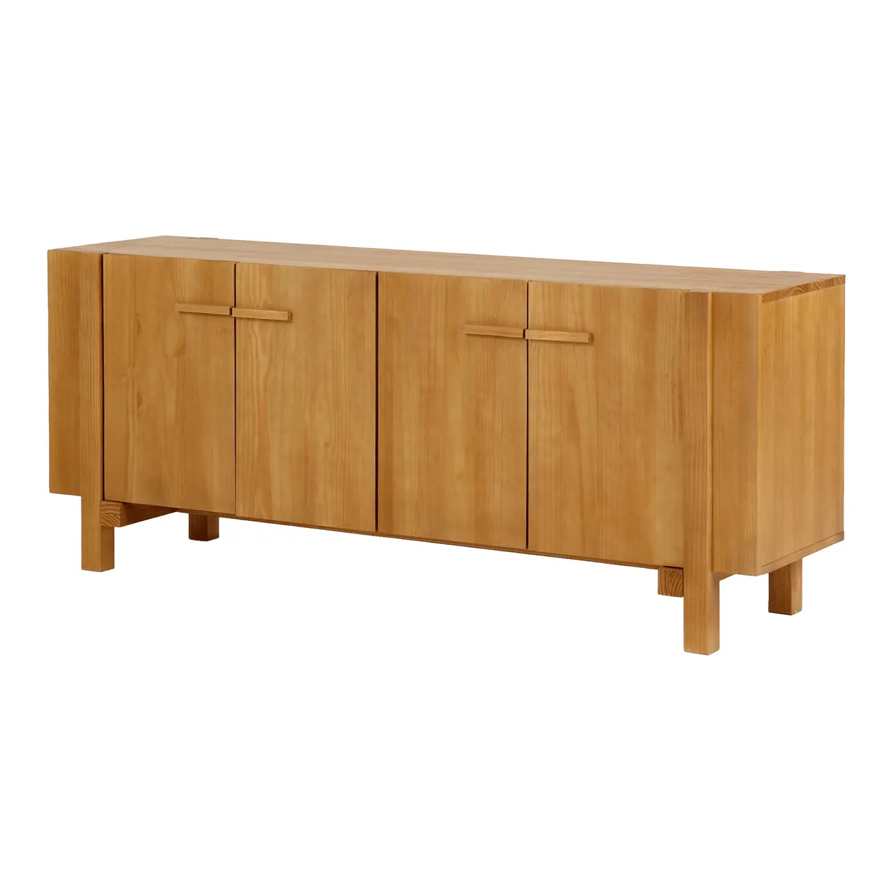 BUFFET 4 PORTAS 1,80 M X 45 CM OKIBO - AMÊNDOA - Foto 3