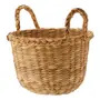 CESTO COM ALÇA 24 CM X 24 CM X 17 CM TABOA - FIBRA NATURAL - Foto 1