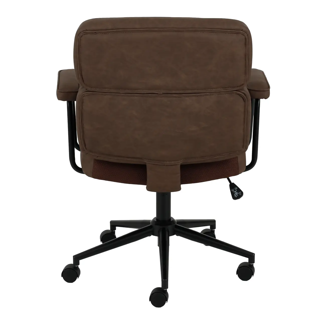CADEIRA HOME OFFICE AGENCY - PRETO/MARROM - Foto 6
