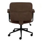 CADEIRA HOME OFFICE AGENCY - PRETO/MARROM - Foto 6