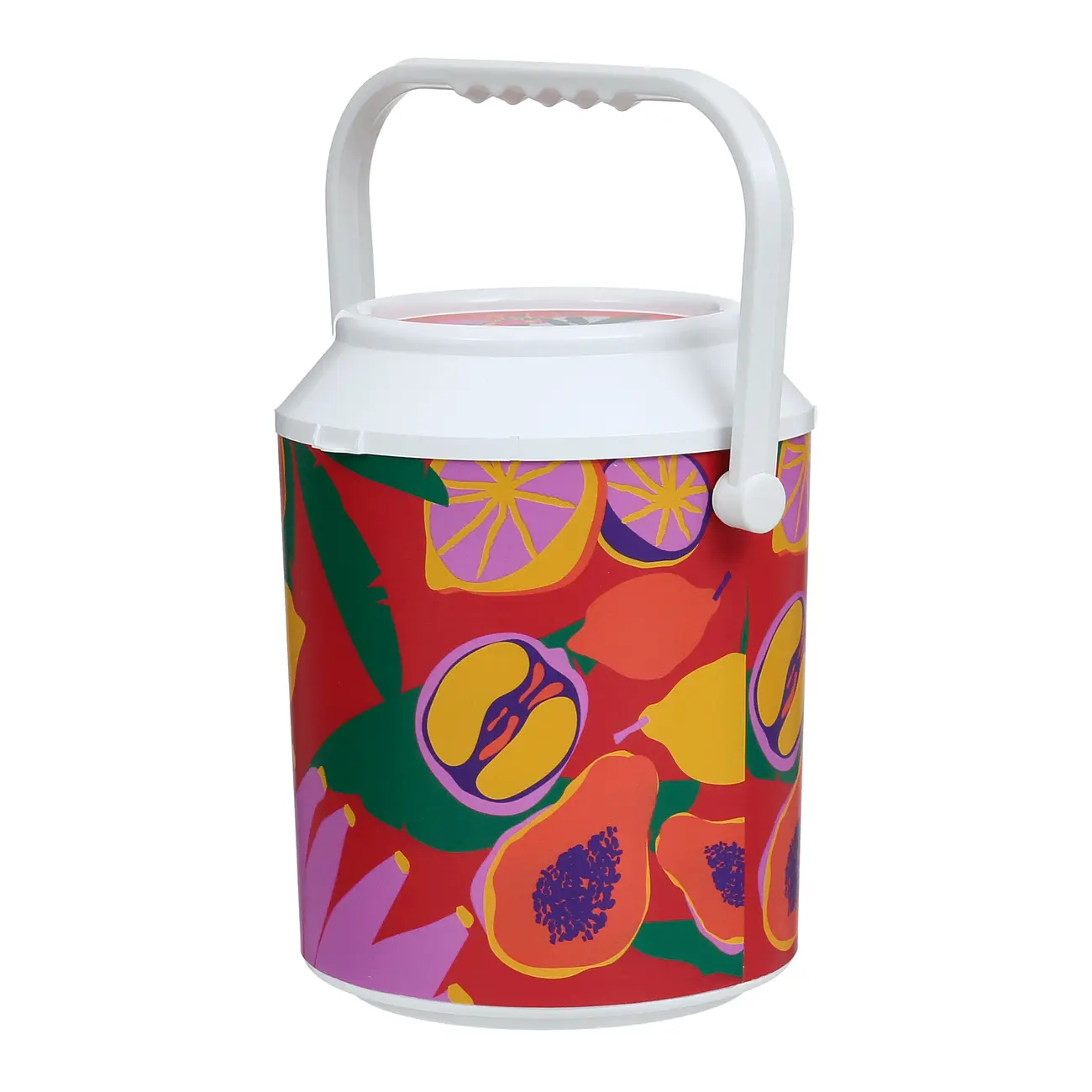 COOLER 10 LATAS CAMINHOS DO SOL - BRANCO/VERMELHO - Foto 4