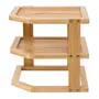 ORGANIZADOR DE PRATOS VERTICAL BAMBOO - BAMBU - Foto 4