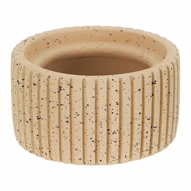 CAIXA DECORATIVA 11 CM X 11 CM X 8 CM HAZINA - BEGE - Foto 4