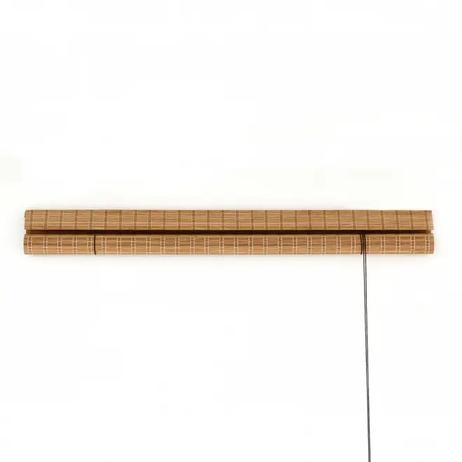 PERSIANA ROLL COM BANDÔ 1,40 M X 1,60 M SOMBRAMBU - ENCERADO CASTANHO/MARROM - Foto 3