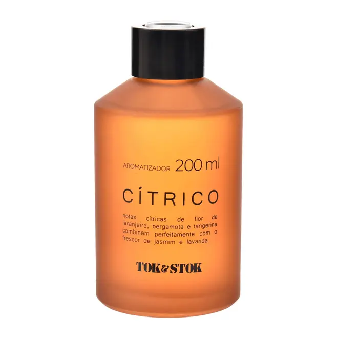 AROMATIZADOR CÍTRICO 200 ML ESSENCIALS - TERRACOTA/PRETO - Foto 4