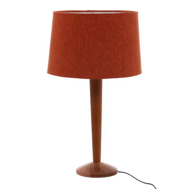 LUMINÁRIA DE MESA MOG C/CUP K - NOZES/TERRACOTA - Foto 2