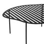 MESA DE CENTRO VAZADA 61 CM X 50 CM PINGO - PRETO - Foto 5