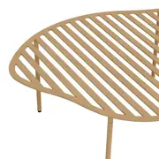 MESA DE CENTRO VAZADA 61 CM X 50 CM PINGO - DOURO - Foto 6