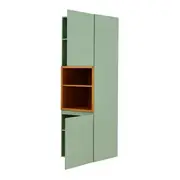 PANELEIRO/MICRO-ONDAS 2 PORTAS 60 CM X 2 M - SÁLVIA/AMÊNDOA - Foto 5