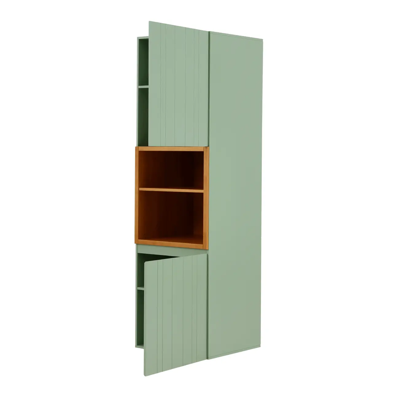 PANELEIRO/MICRO-ONDAS 2 PORTAS 60 CM X 2 M - SÁLVIA/AMÊNDOA - Foto 5