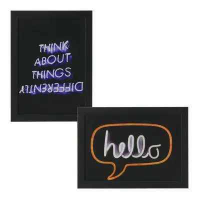 KIT QUADROS C/2 HELLO/DIFFERENT