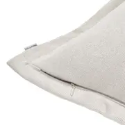 CAPA ALMOFADA 43 CM X 43 CM DOUILLET - CINZA CLARO - Foto 4