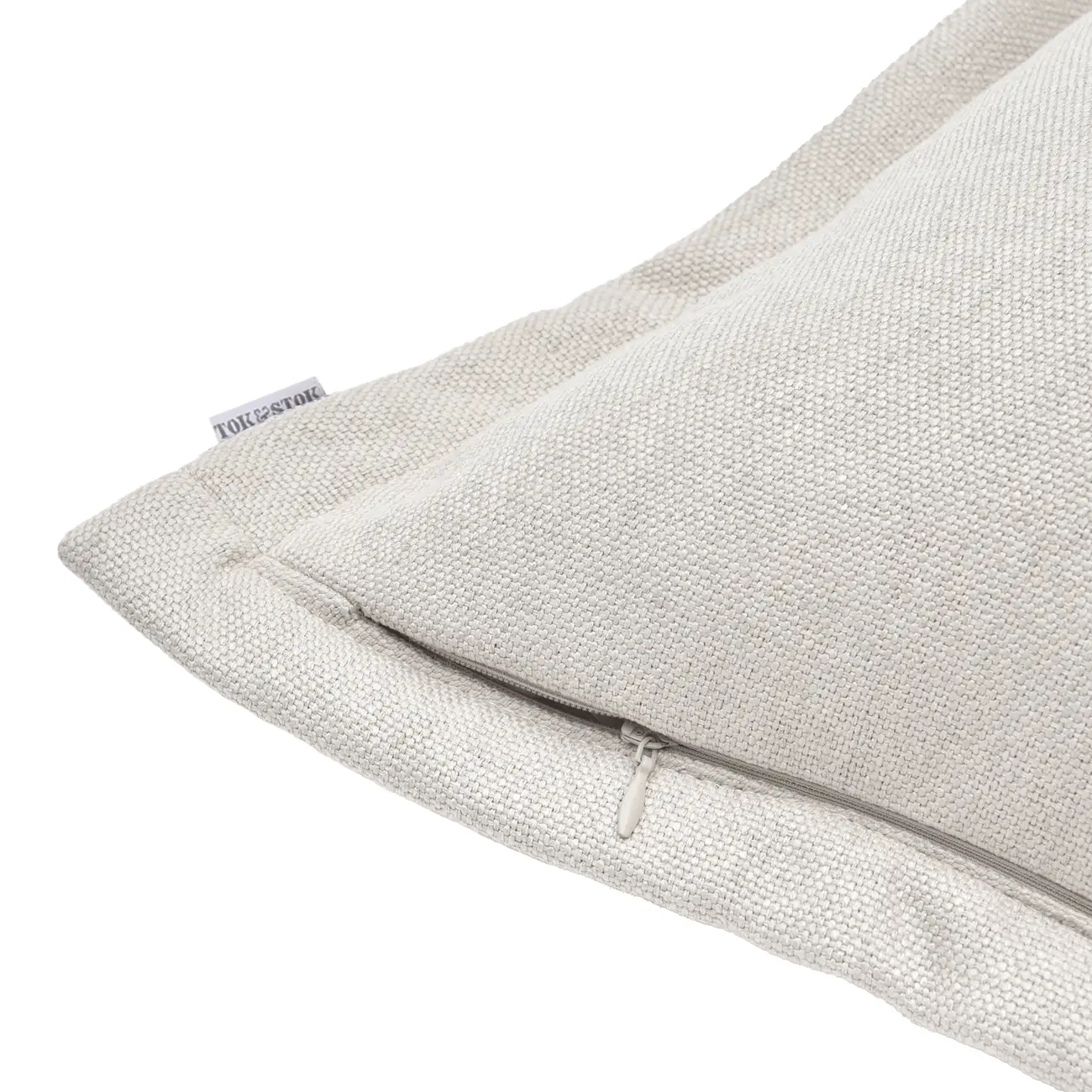 CAPA ALMOFADA 43 CM X 43 CM DOUILLET - CINZA CLARO - Foto 4