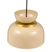 LUMINÁRIA DE TETO DROP WAIST - AREIA/OURO - Foto 4