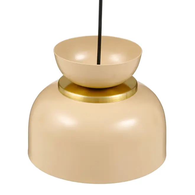 LUMINÁRIA DE TETO DROP WAIST - AREIA/OURO - Foto 4
