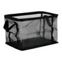 CESTO ORGANIZADOR 26 CM X 38 CM X 26 CM BREEZY - PRETO - Foto 2