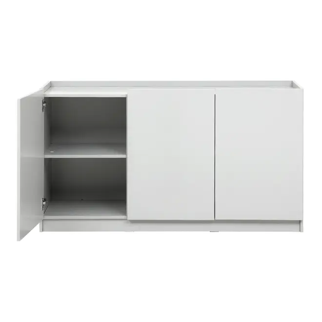 BUFFET 3 PORTAS 1,35 M X 39 CM VOXEL - FLANDRES - Foto 3
