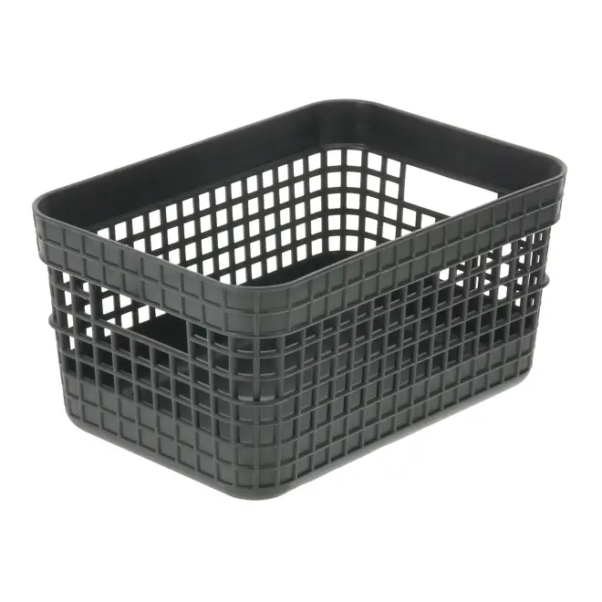 CAIXA 15 CM X 28 CM X 22 CM GRID - PRETO - Foto 5