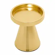 SUPORTE VELA 10 CM INNER GLOW - OURO - Foto 2