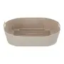 FÔRMA PARA FRITADEIRA 22 CM X 22 CM EASY FRY - BEGE - Foto 1