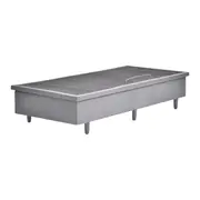 BASE PARA CAMA BOX DE SOLTEIRO 88 CM X 1,88 M COM BAÚ NEST - CINZA - Foto 1