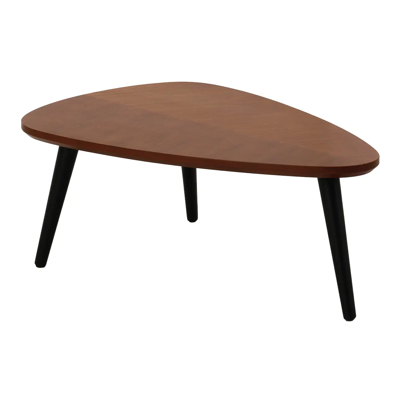 MESA DE CENTRO 84 CM X 60 CM CINAMO - NOZES/PRETO - Foto 3