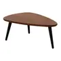 MESA DE CENTRO 84 CM X 60 CM CINAMO - NOZES/PRETO - Foto 3