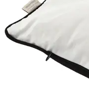 ALMOFADA 60 CM X 30 CM MANUSCRITO VIDA RAIZES - OFF WHITE/PRETO - Foto 3
