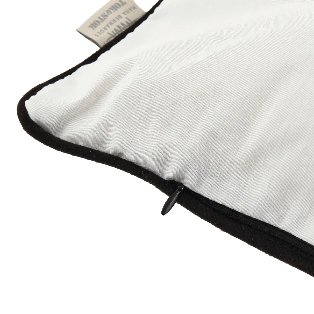 ALMOFADA 60 CM X 30 CM MANUSCRITO VIDA RAIZES - OFF WHITE/PRETO - Foto 3