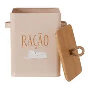 POTE PARA RAÇÃO PAWS EAT - OFF WHITE/BAMBU - Foto 9