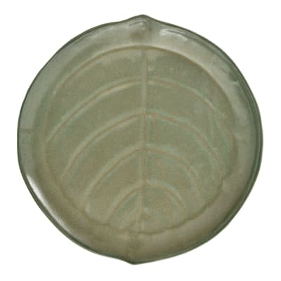 PRATO PARA BOLO 33 CM FOLHA