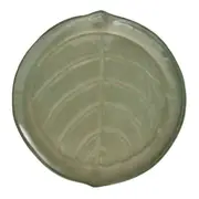 PRATO PARA BOLO 33 CM FOLHA - VERDE - Foto 1