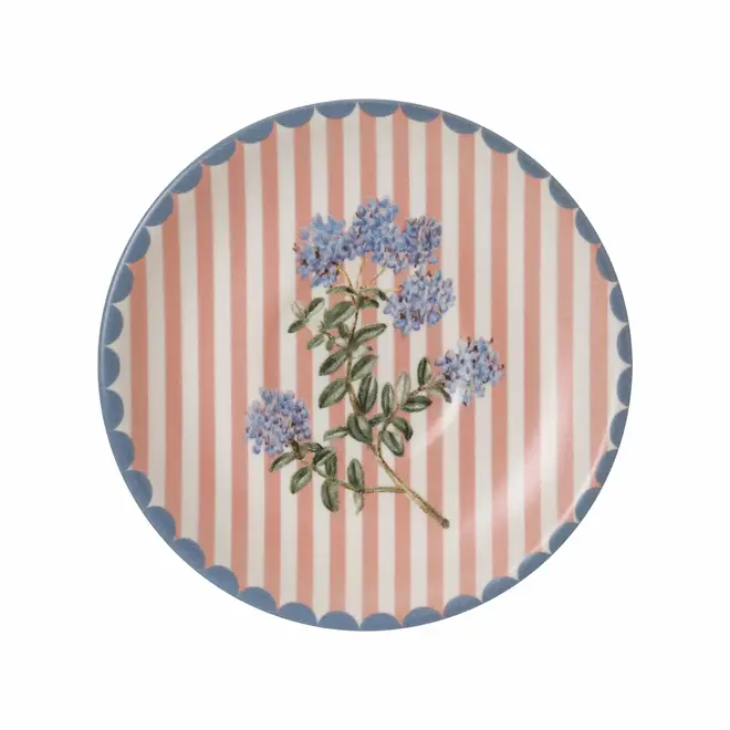 XÍCARA CHÁ 250 ML PETIT FLEURS - VIN ROSE/BLEU CENDRÉ - Foto 7