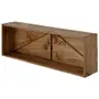 NICHO 30 CM X 90 CM X 16 CM CRATES - ENCERADO CASTANHO - Foto 2