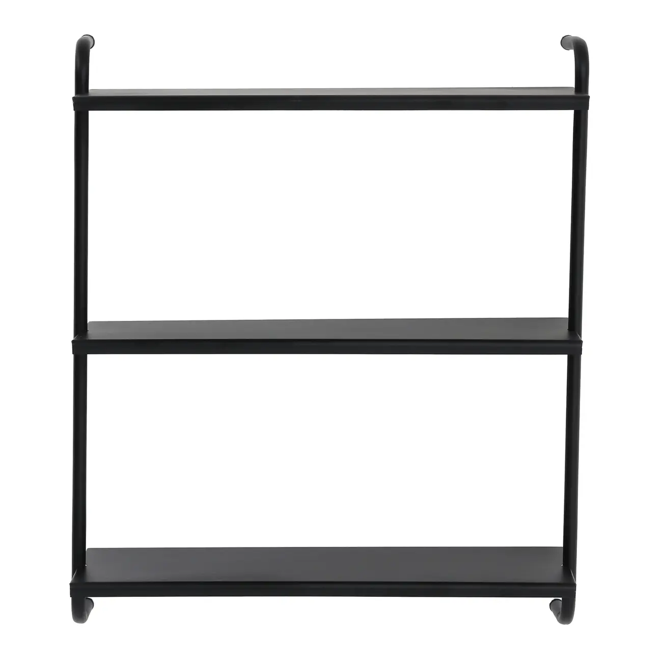 ESTANTE DE PAREDE 83 CM X 97 CM WALL TECH - PRETO/PRETO - Foto 1