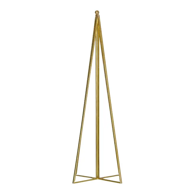ADORNO DE MESA ÁRVORE 30 CM FINE FESTIVITY - INCOLOR/OURO - Foto 3
