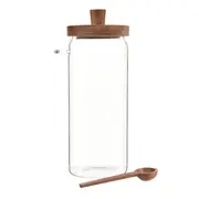 POTE HERMÉTICO 1,2 L ACÁCIA GRAB - ACÁCIA/INCOLOR - Foto 2