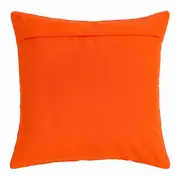 CAPA ALMOFADA 45 CM X 45 CM COOL - MOUSSE DE JABUTICABA/LARANJA LED - Foto 2