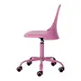 CADEIRA HOME OFFICE TEEN CHICLETE - ROSA/ROSA - Foto 3