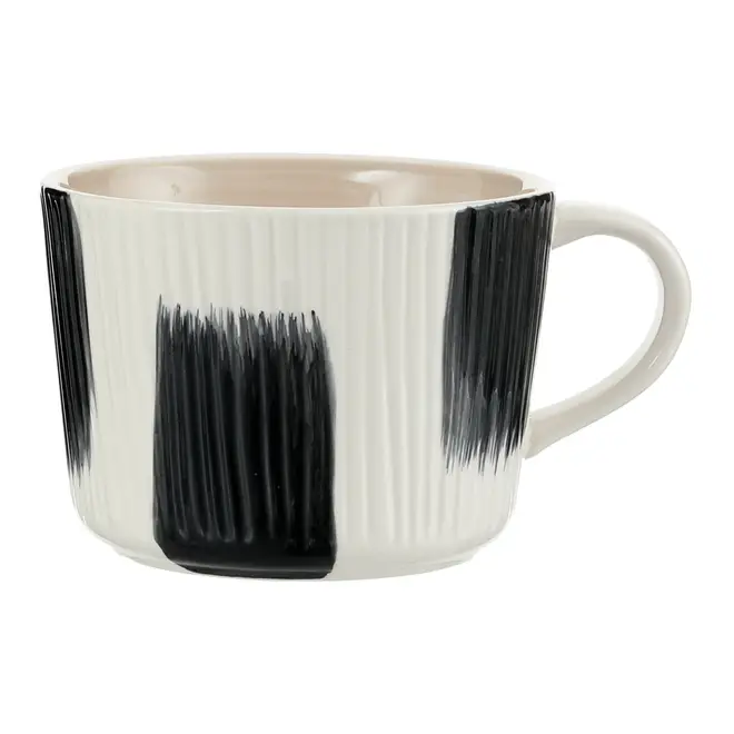 CANECA 325 ML IKOLU - NATURAL/PRETO - Foto 1