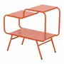 MESA LATERAL 60 CM X 30 CM SERPENTINE - LARANJA LED - Foto 5