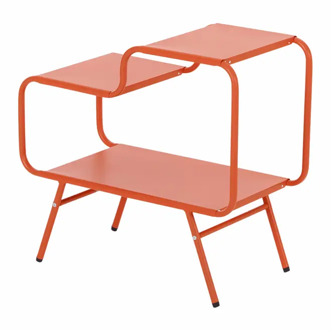 MESA LATERAL 60 CM X 30 CM SERPENTINE - LARANJA LED - Foto 5