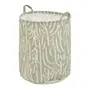 CESTO PARA ROUPAS TÃO LONGE TÃO PERTO - SÁLVIA/NATURAL - Foto 2