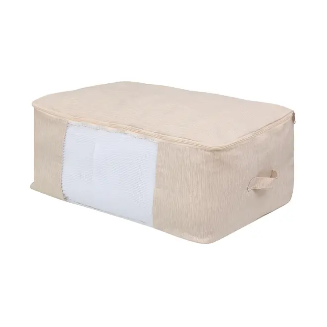 ORGANIZADOR M 60 CM X 40 CM X 25 CM COMPACT - MESCLADO BEGE - Foto 2
