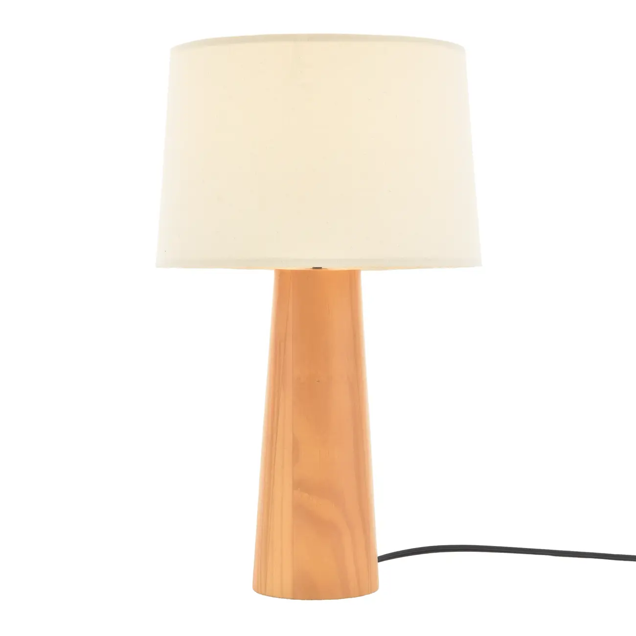 LUMINÁRIA DE MESA MASSIV C/CUP K - AMÊNDOA/NATURAL - Foto 2